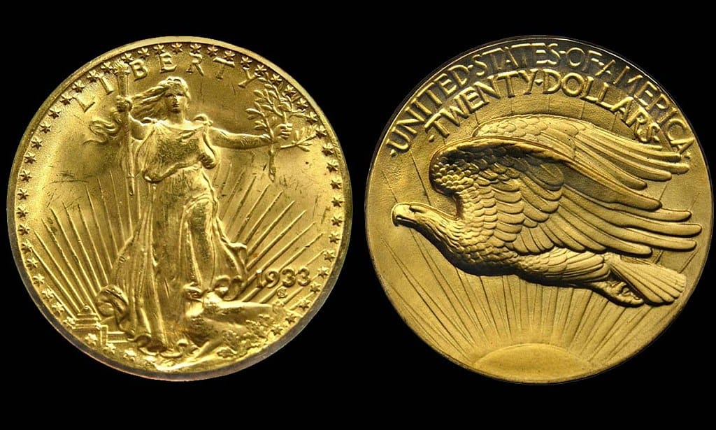 1933 Double Eagle coin - SellMyCoinsFast.com